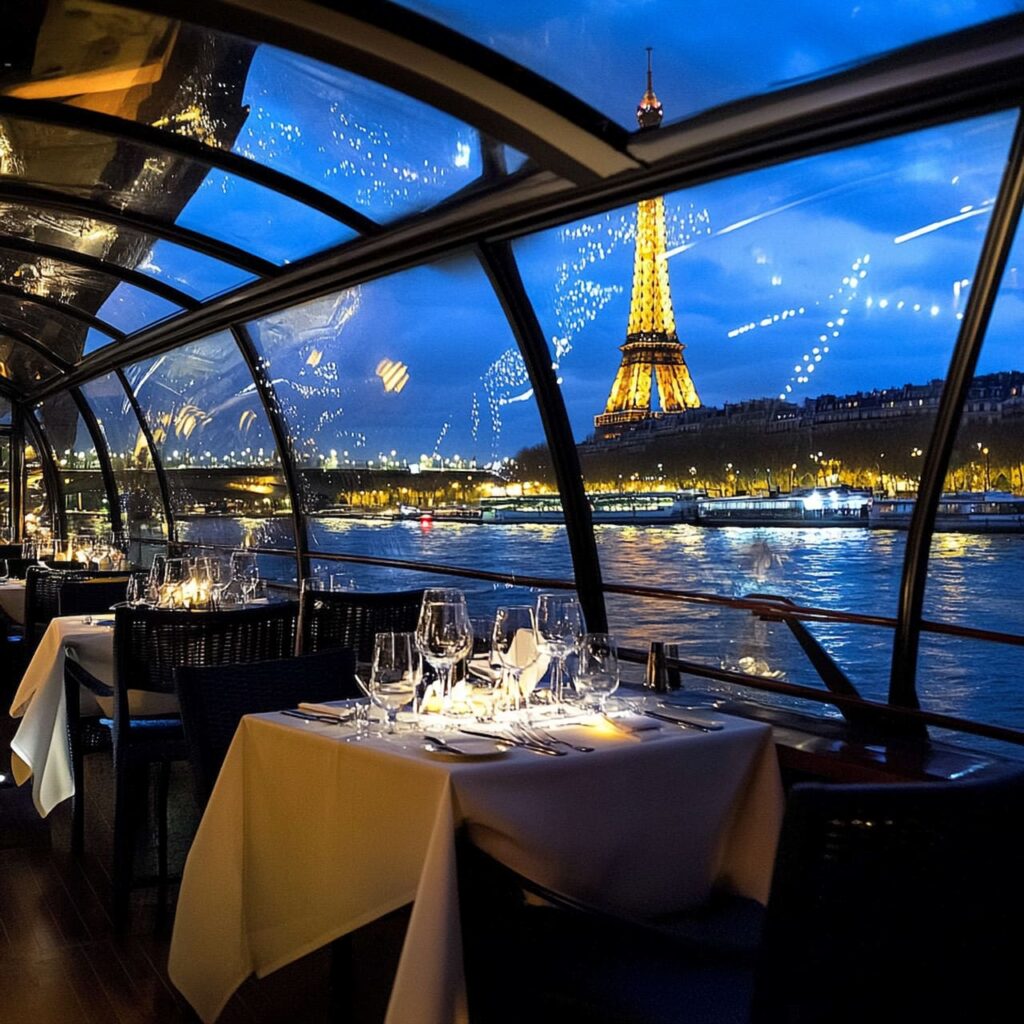 cena crociera sulla senna parigi