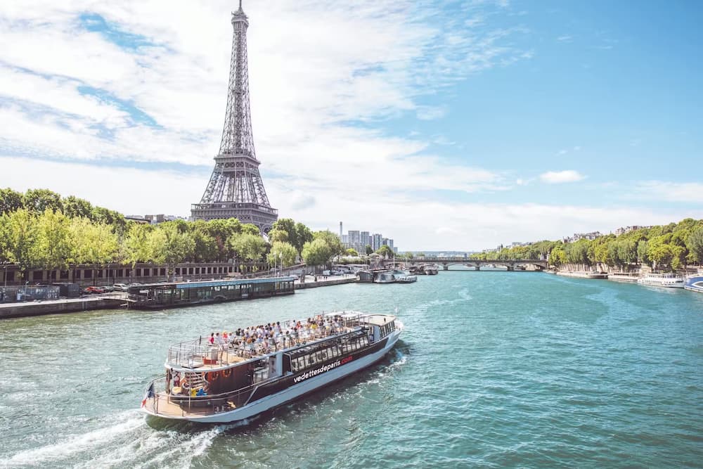 crociera sulla senna vedettes de paris